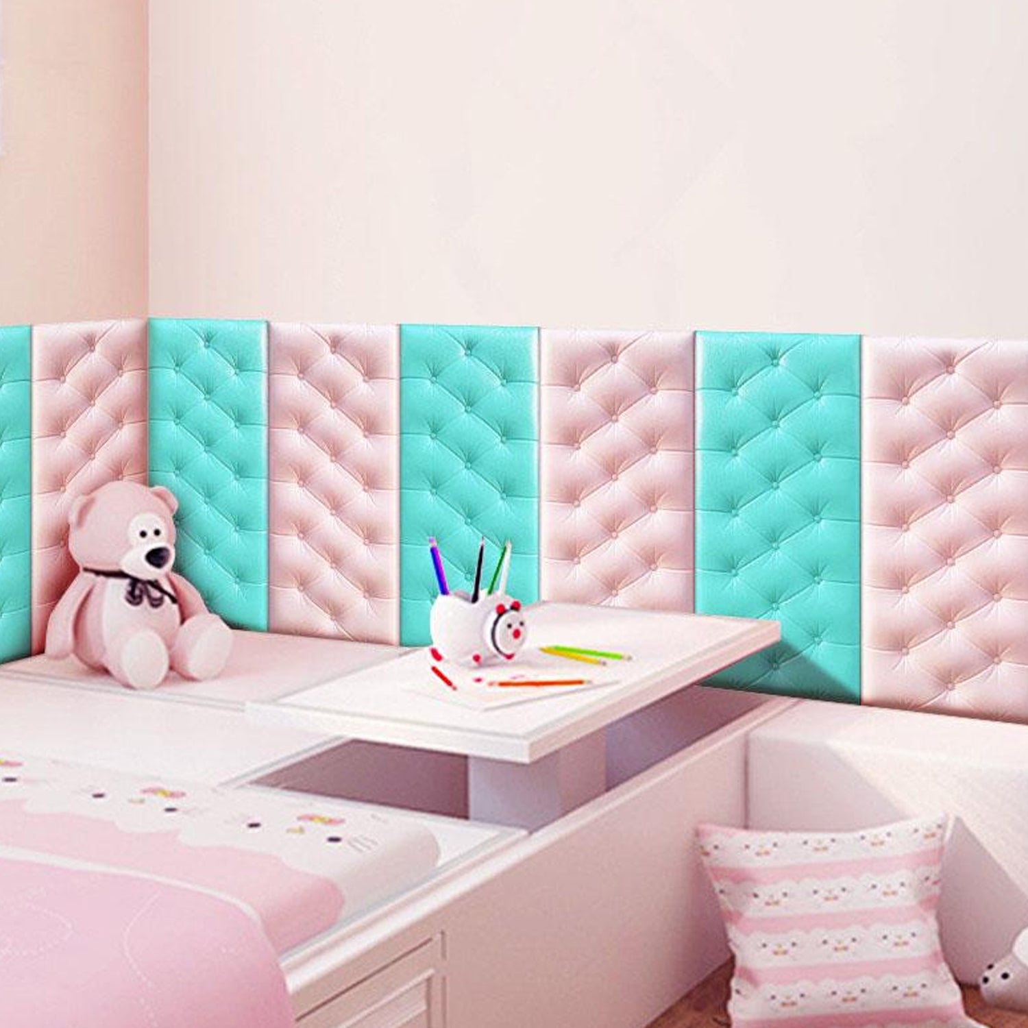9039 Pink 3D Adhesive wallpaper for living Room. Room Wall Paper Home Decor Self Adhesive Wallpaper DeoDap 9039 Pink 3D Adhesive wallpaper for living Room. Room Wall Paper Home Decor Self Adhesive Wallpaper DeoDap